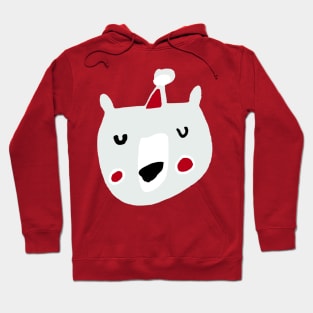 polar bear santa Hoodie